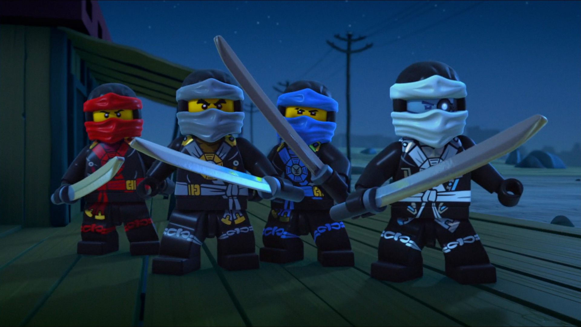 LEGO Minifig, Weapon Sword, Katana (Octagonal Guard), Colo…