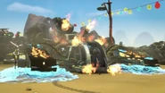 The Ultra Sonic Raider, moments after creation.