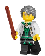 Master Garmadon with bo staff