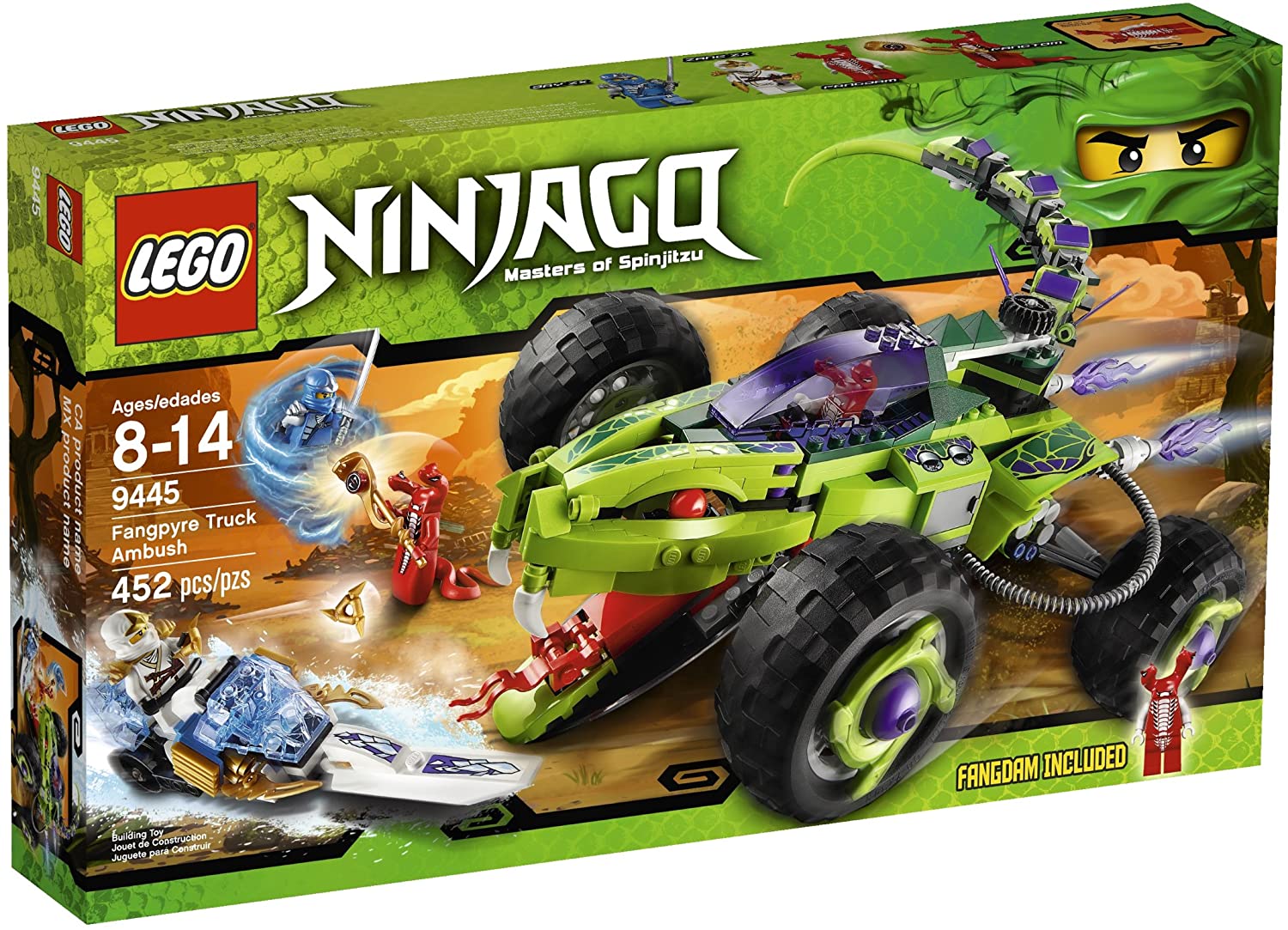 9445 Fangpyre Truck Ambush | Ninjago Wiki | Fandom