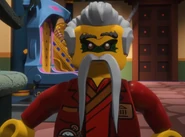 Dr. Saunders (Krux's face)