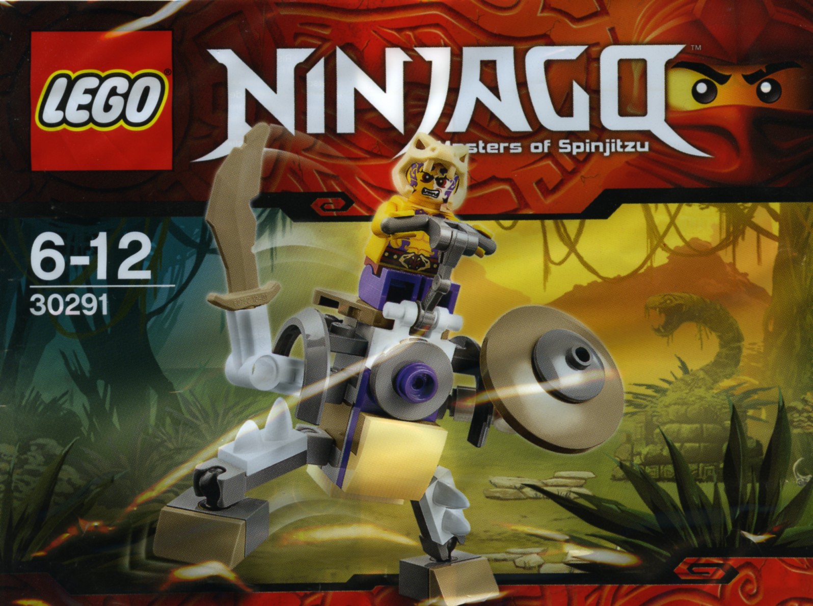 2015 Promo Set 30291 - Ninjago Brand New Lego Anacondrai Battle Mech 