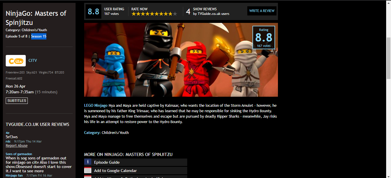 Season 14: Seabound, Ninjago Wiki