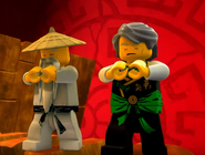 Wu and his brother Garmadon.