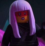 Kabuki mask outfit (unmasked, unhooded)