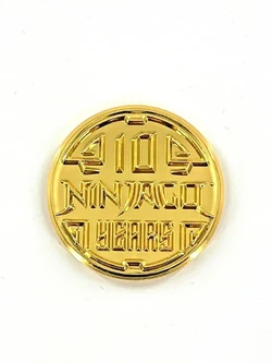 LEGO Ninjago Legacy 10th Anniversary Coin | Ninjago Wiki | Fandom