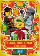 Card LE23 - Lloyd, Cole & Zane X-Mas Edition