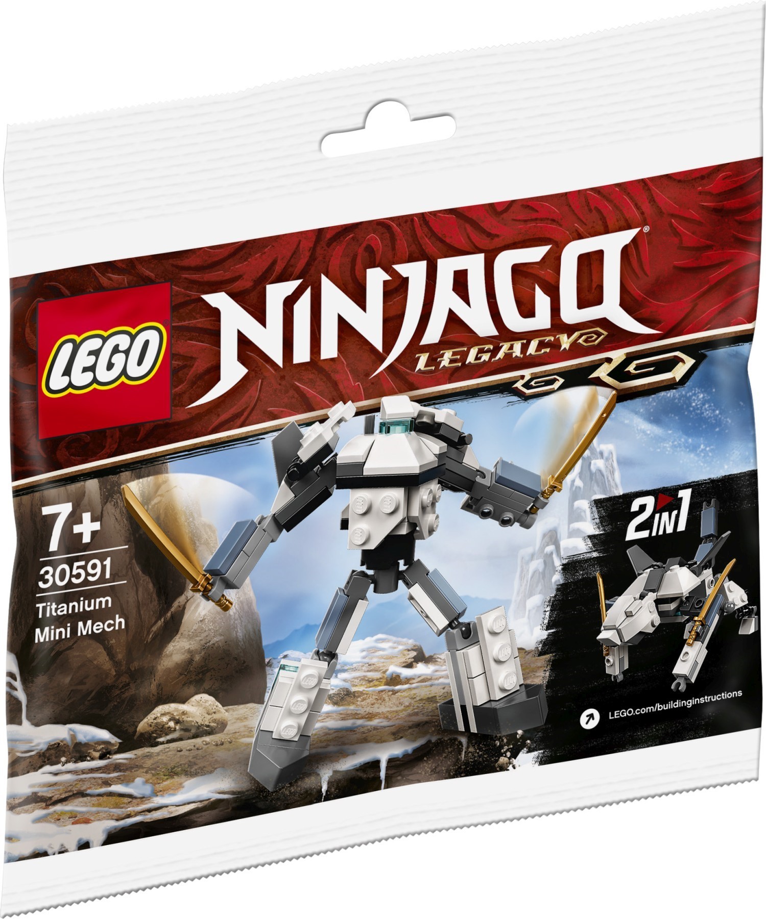 30591 Titanium Mini Mech | Ninjago Wiki | Fandom 30591 Titanium Mini Mech | Ninjago Wiki | Fandom