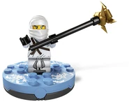 Zane with a weapon