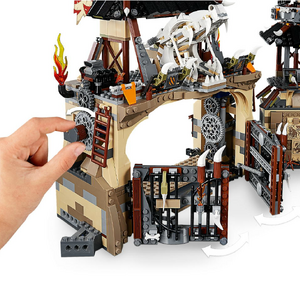 lego ninjago masters of spinjitzu dragon pit 70655