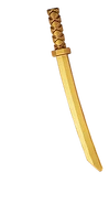 Golden katana