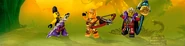 Promotional image from LEGO.com of the characters included