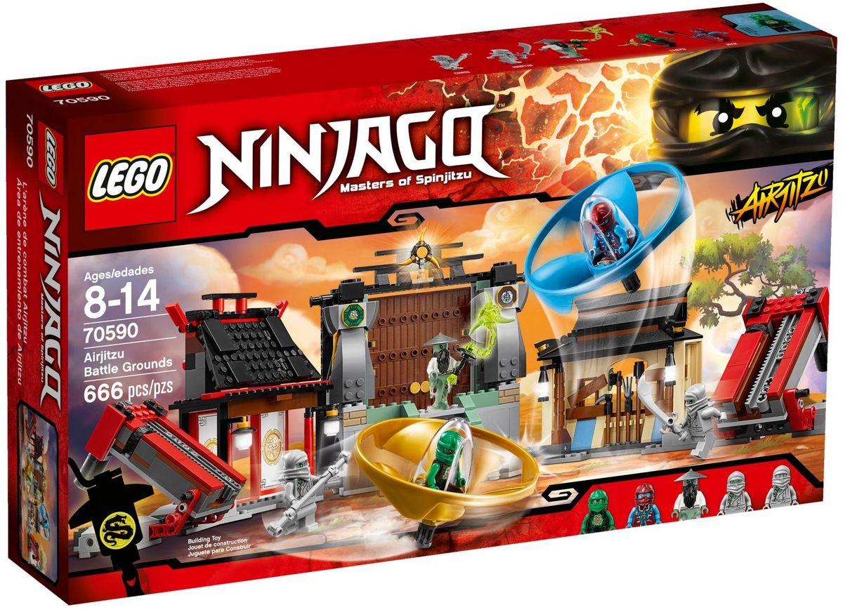 Supplement humor Amfibiekøretøjer 70590 Airjitzu Battle Grounds | Ninjago Wiki | Fandom