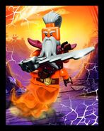 Khanjikhan LEGO Ninjago Crystalized 2023 Sticker