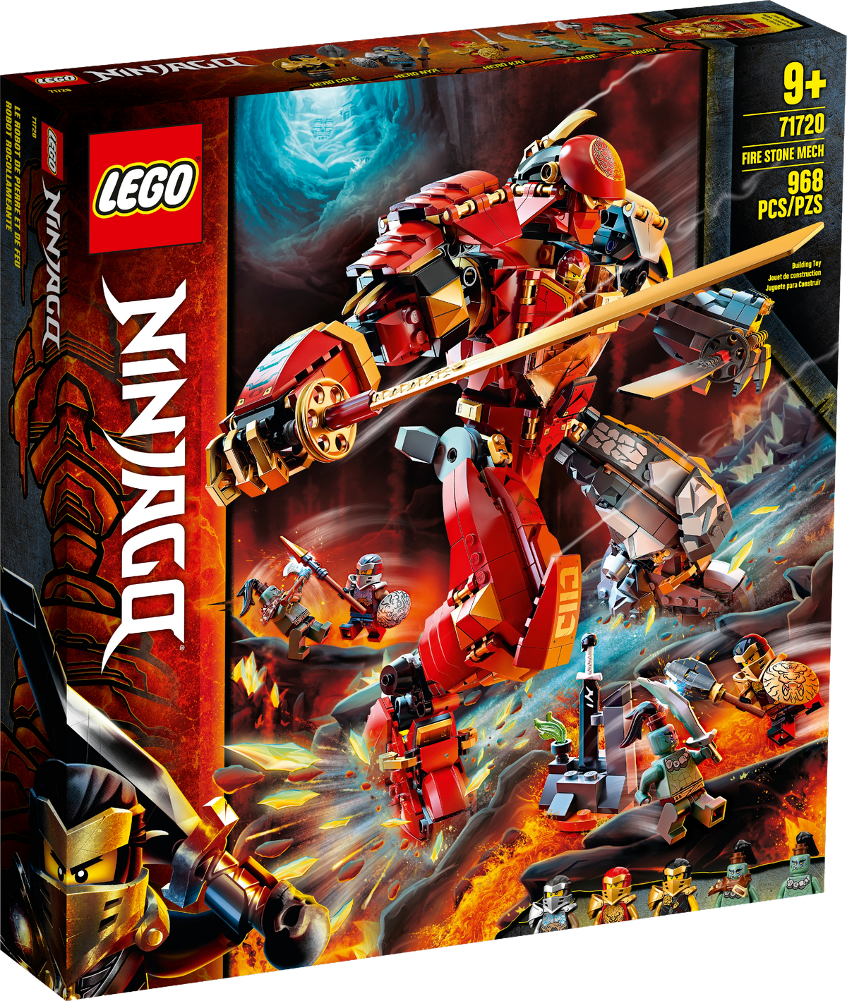 71720 Fire Stone Mech Ninjago Wiki Fandom