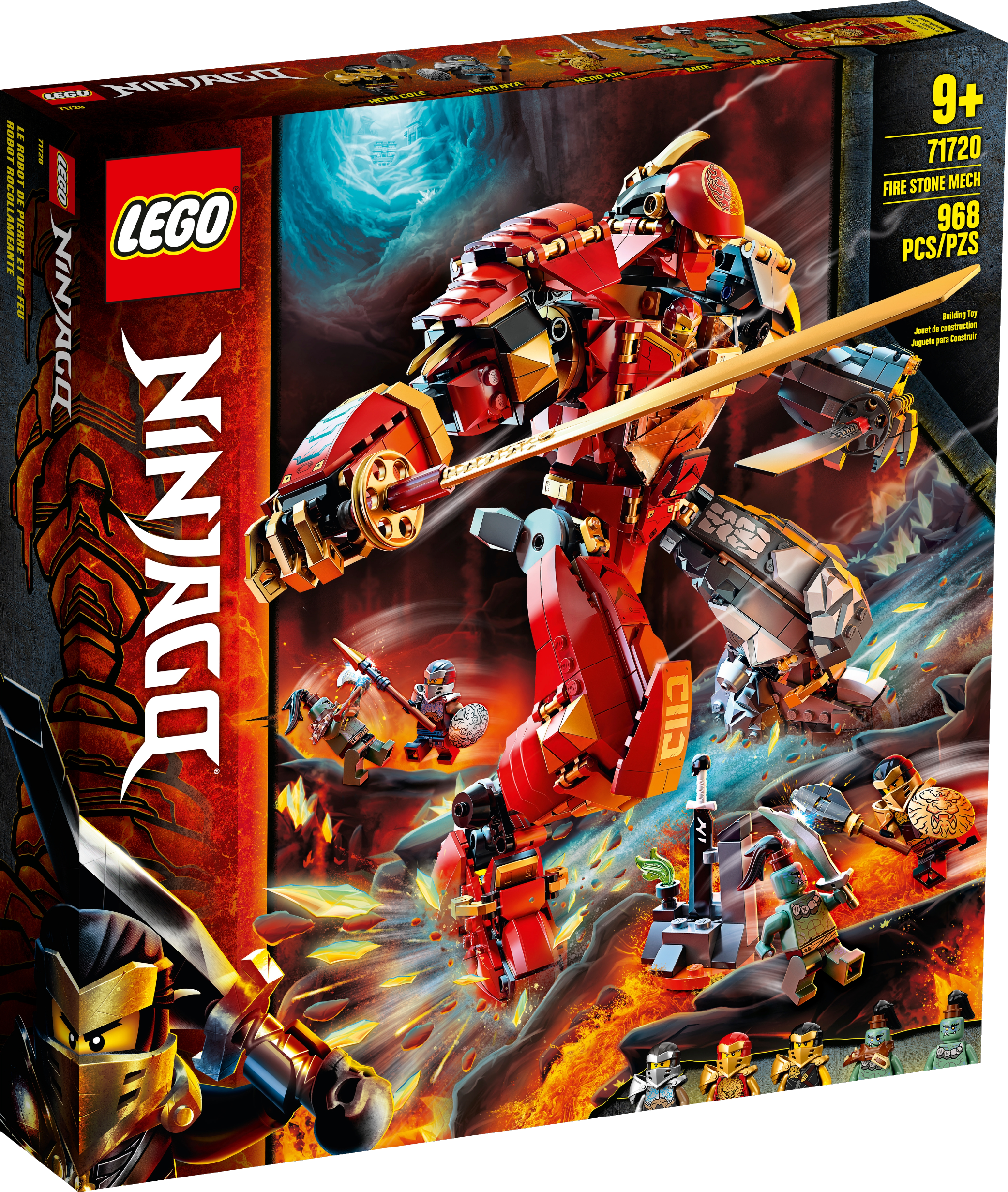 71785 - LEGO® NINJAGO - Le Robot Titan de Jay LEGO : King Jouet