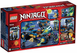 Lego ninjago 70731 hot sale jay walker one