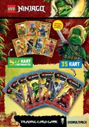 "Ekomultipack" including seven Boosters plus five of seven Limited Edition cards (Card LE11 - Shintaro Zane Limited Edition, Card LE13 - Golden Jay Limited Edition, Card LE15 - Jungle Jay Limited Edition, Card LE1 - Golden Lloyd Limited Edition, Card LE4 - Legacy Cole Limited Edition, Card LE12 - Jungle Zane Limited Edition, and Card LE21 - Team Golden Kai & Samurai X Limited Edition)