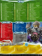Card checklist on inner cover (back)