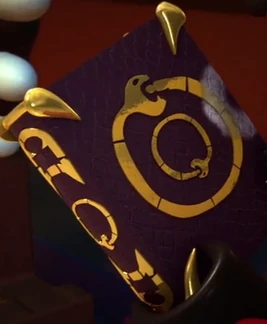 Book of spells closed