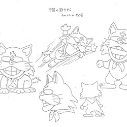 ninja hattori coloring book