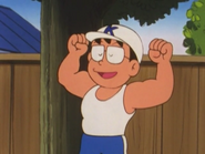 Kenichi is a bodybuilder