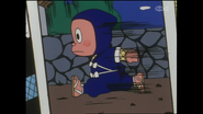 Ninja Oratorio-kun in an Doraemon episode