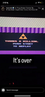 Zelda II it's over