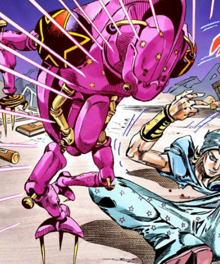 Tusk Act 4 Awakening  Steel Ball Run Manga Animation 