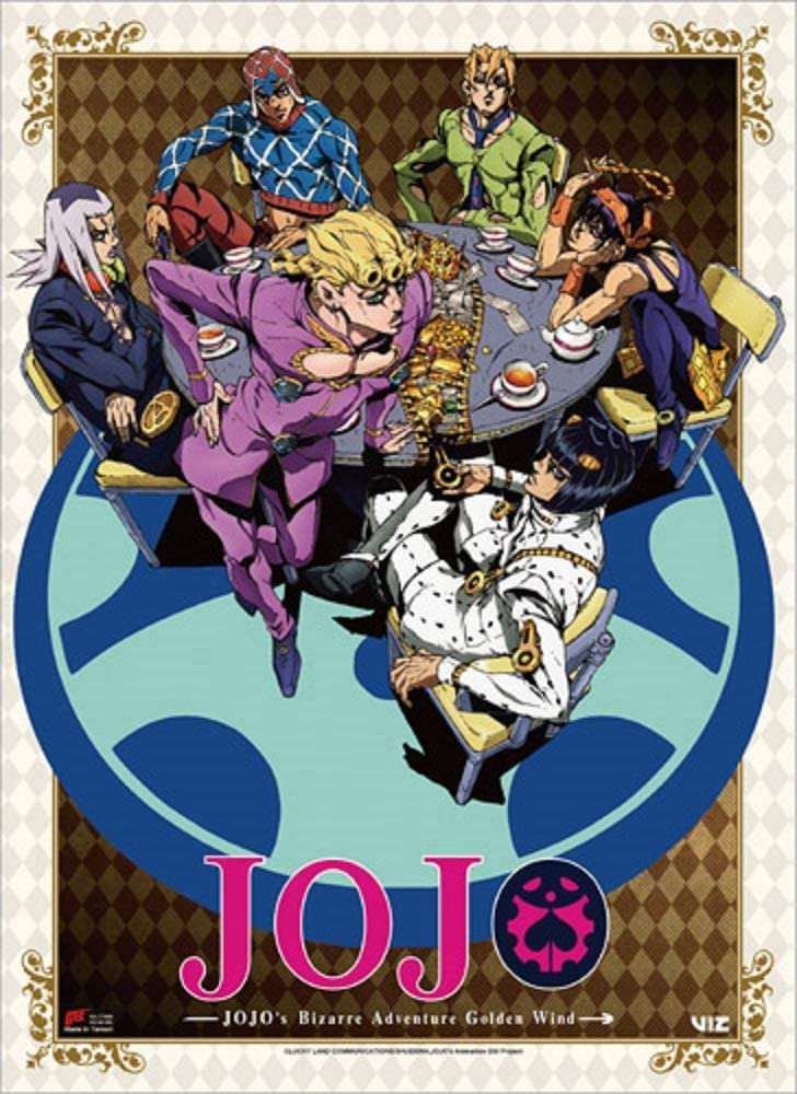 Amazon.com: JOJO's Bizarre Adventure Poster Golden Wind Poster Poster Anime  TV Show Poster 11 x 17 inch (28cmx43cm)..: Posters & Prints