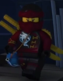 Lego ninjago kai, water ninja nya, wu, - AI Photo Generator - starryai