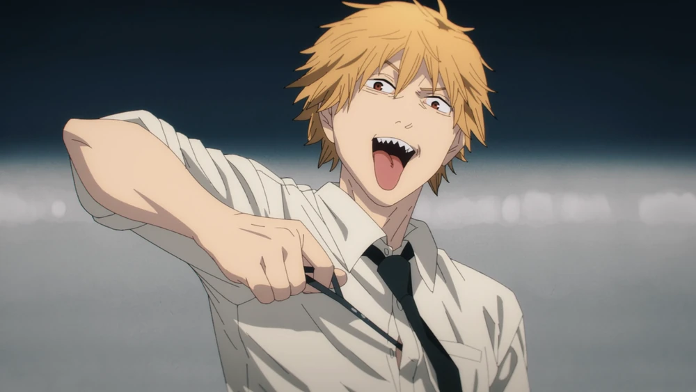 Personal Anime Blog — Denji and Power in Chainsaw Man - Episode 5.