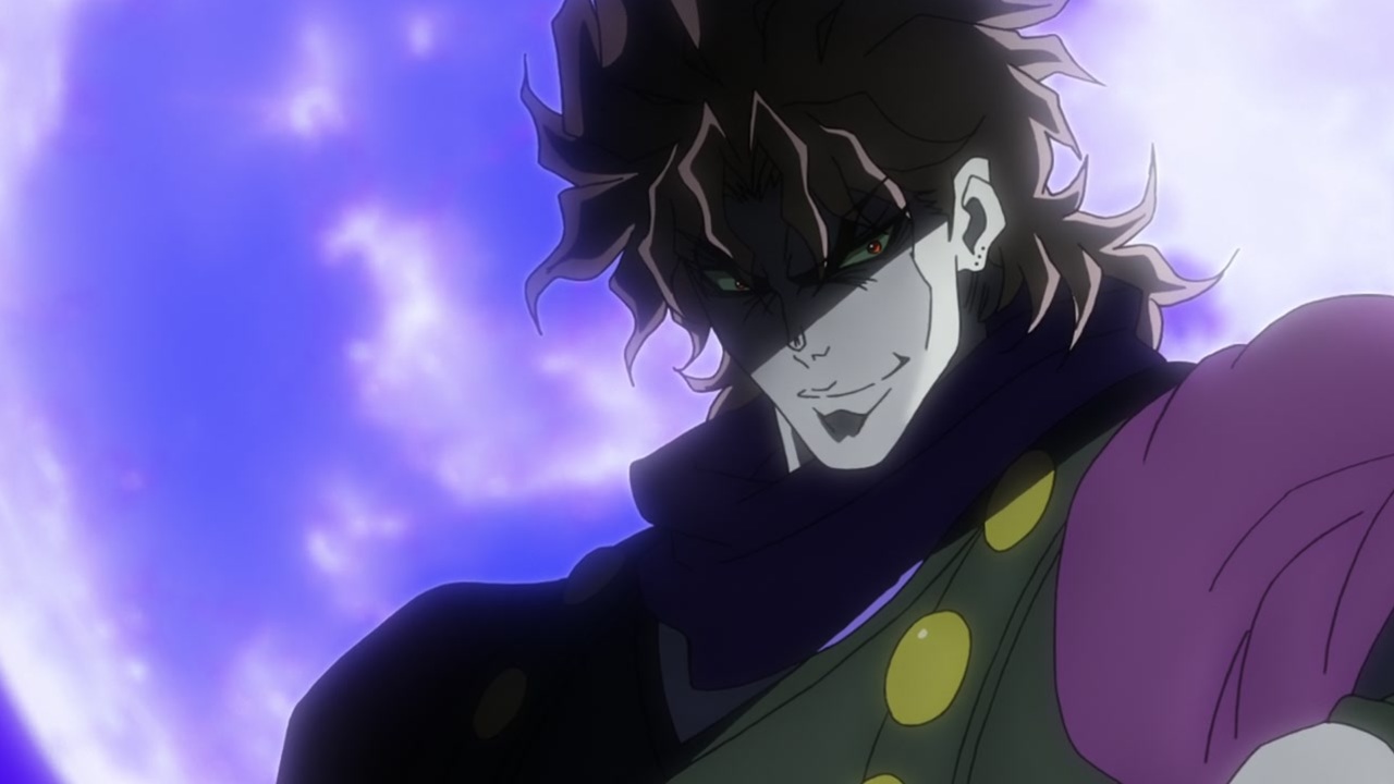 Jotaro Kujo, as seen in episode #1 from the anime of JoJo's Bizarre  Adventures: Diamond Is Unbreakable