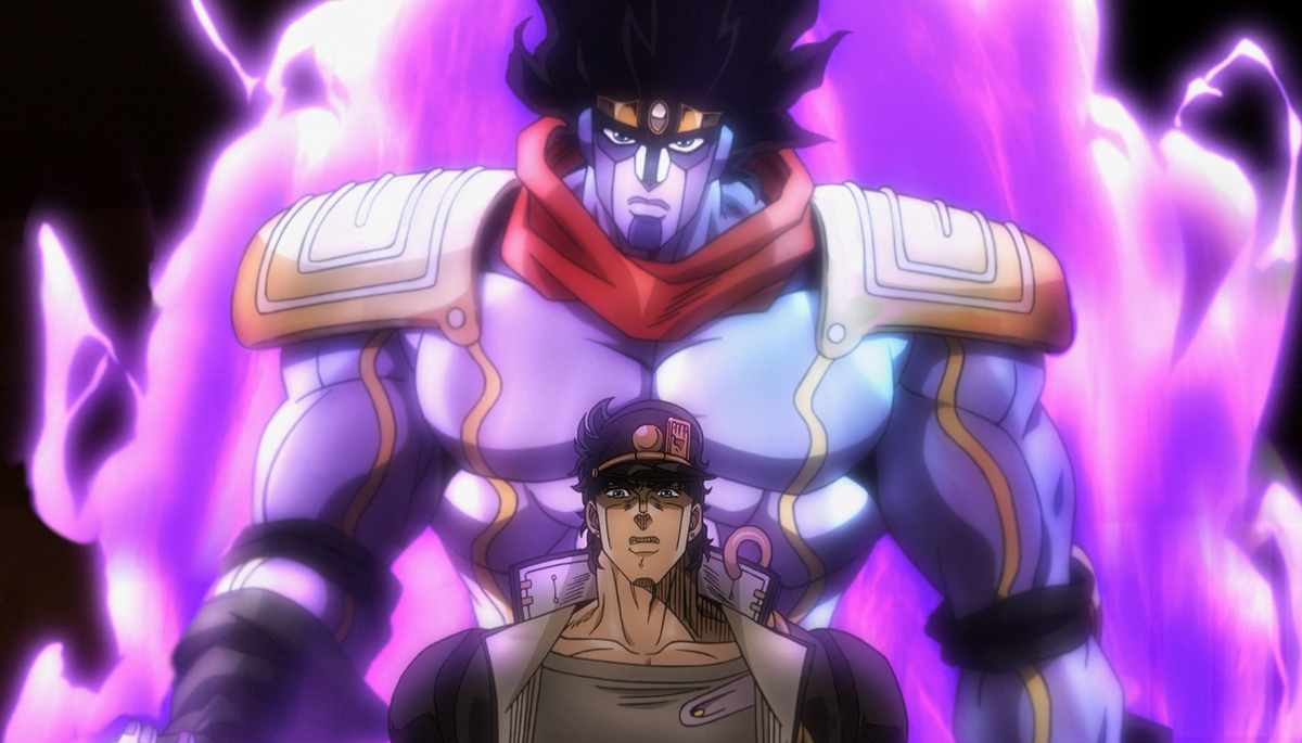 PLANKTON TIME on X: Parts 4-6 jotaro can't be bald bc star platinum isn't  bald. Unless.  / X