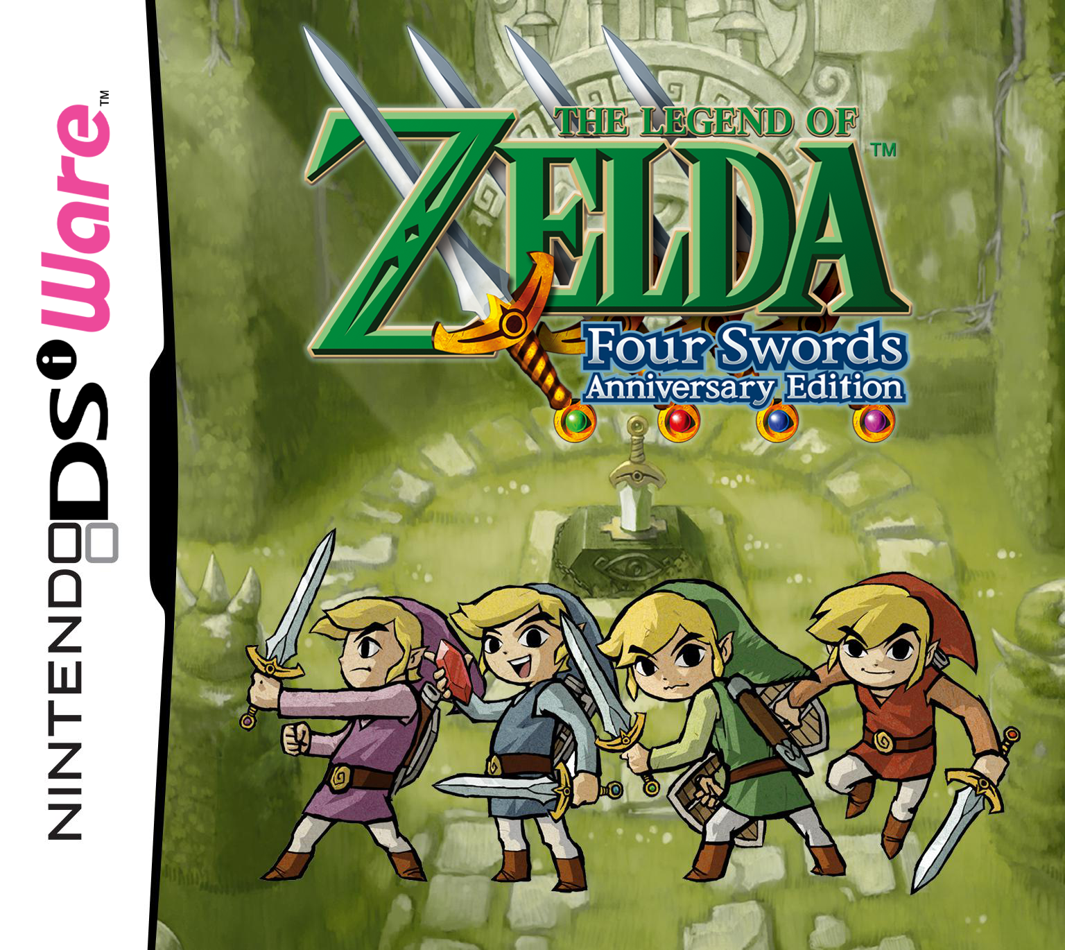 PROJETO] The Legend of Zelda Four Swords Anniversary Edition [3DS]  [Português BR] - JumpManClub Brasil - Traduções de Games