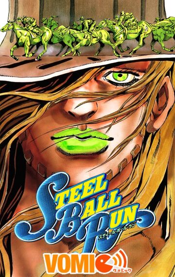 STEEL BALL RUN アートポスター 第7巻 JoJo's Bizarre Adventure Part 7 B2 Size Poster Steel Ball