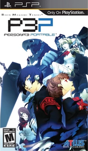 Persona 3 Portable cover