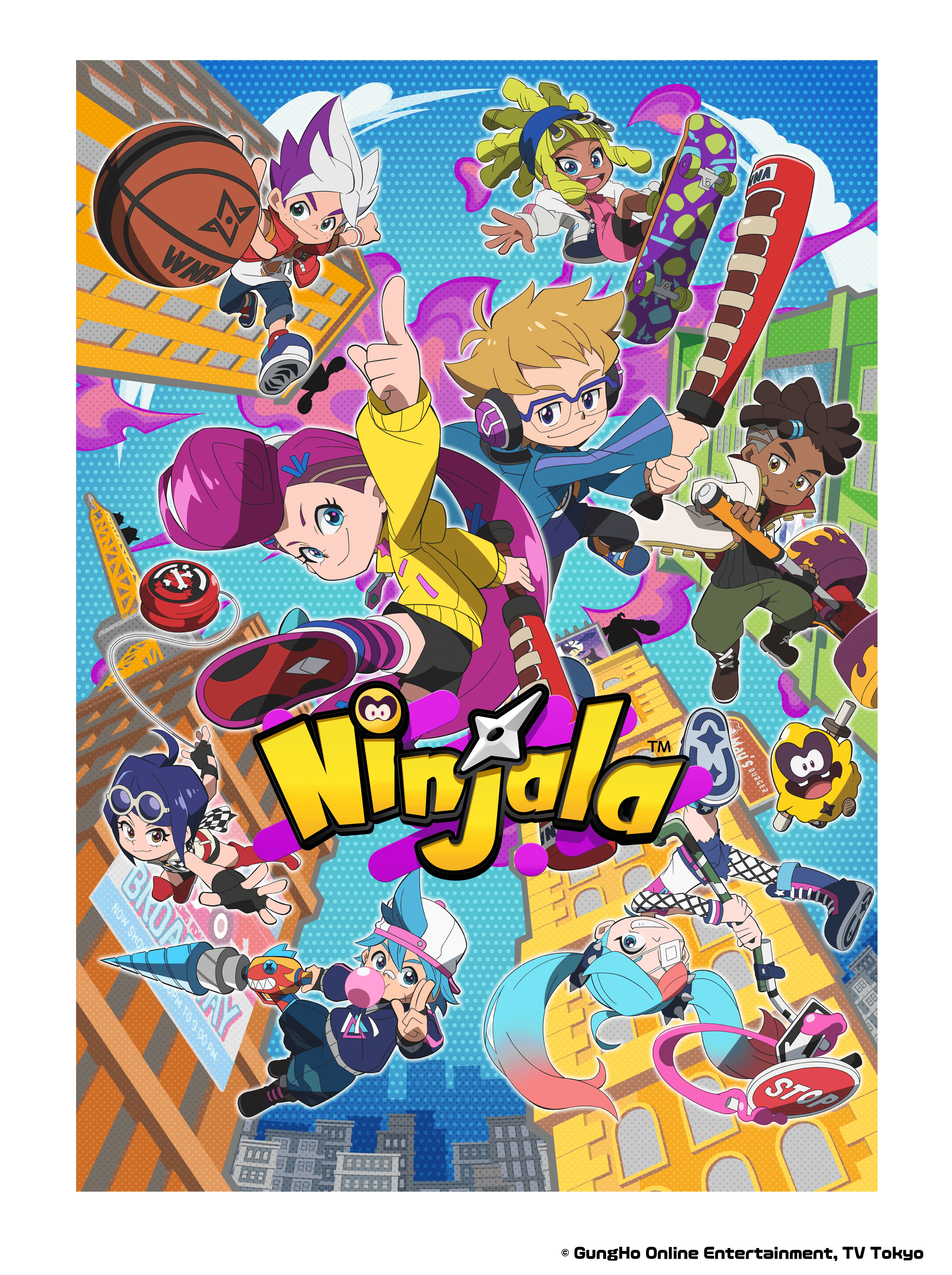 Ninjala's Anime Series Premieres Internationally on Jan. 13th - mxdwn Games