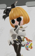 Michelle in her full attire.