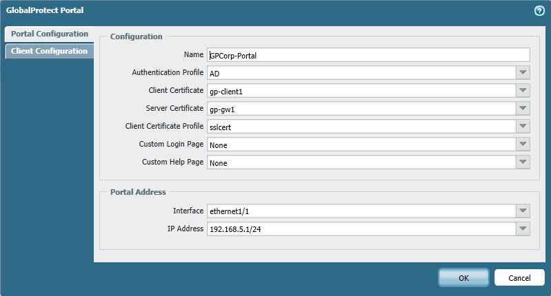 globalprotect portal