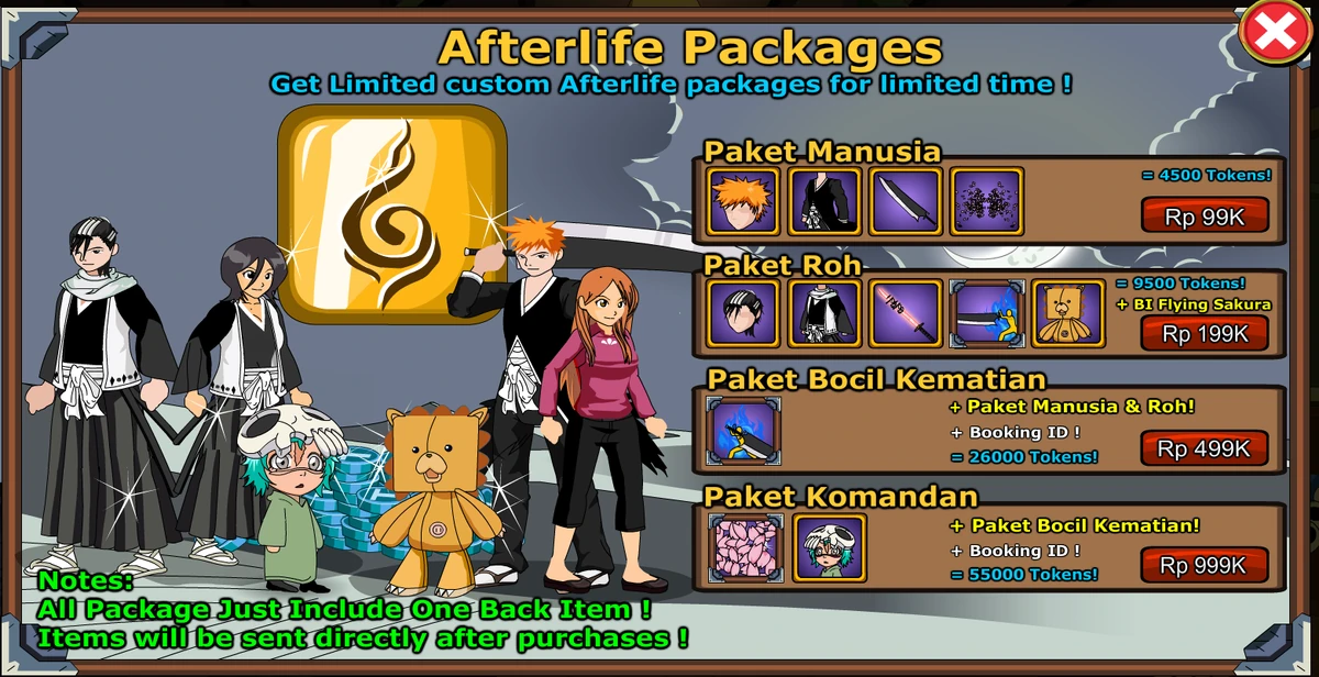 Afterlife Packages Ninja Sage Wiki Fandom