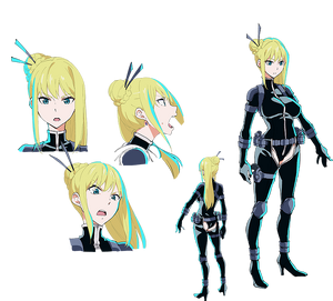 Nancy Lee anime design