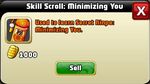 Skill Scroll: Minimizing You