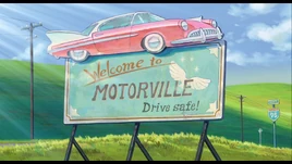 Motorville Sign