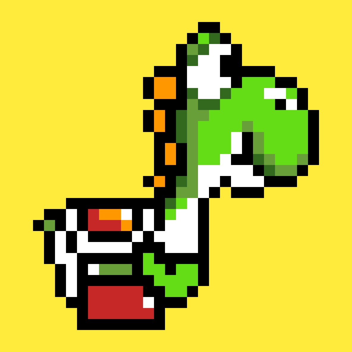 super mario world yoshi sprite