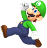 Luigi jumping