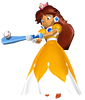 Princess Daisy baseball