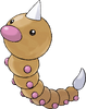 Weedle official artwork