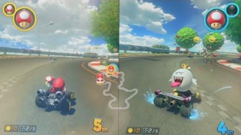 Mario Kart 8 for Switch - First Look, Zoomed In, Slowed Down