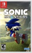 Sonic Frontiers Box Art Switch